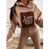 Bluza oversize LATE CHOCOLATE MOJO